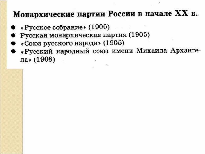 Формирование монархических партий 1905 1907 кратко. Монархические партии 1905. лидер монархической партии 1905. формирование монархических партий 1905 кратко. первая революция в информатике.