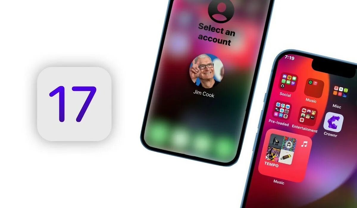 Что нового в ios 17.5. Apple IOS 17. Приложения IOS 17. Обновление IOS 17. Интерфейс IOS 17.