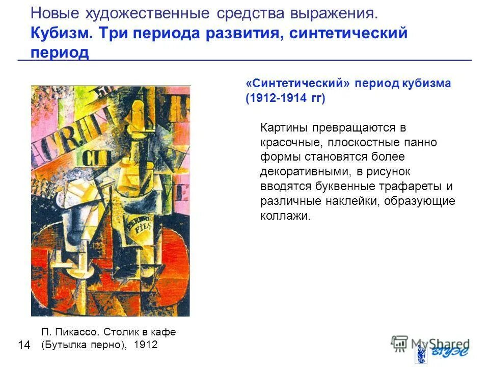 искусство 20 века тест