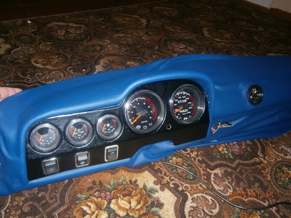 Накладки на панель) - Lada 2106, 1,6 л, 2004 года тюнинг DRIVE2
