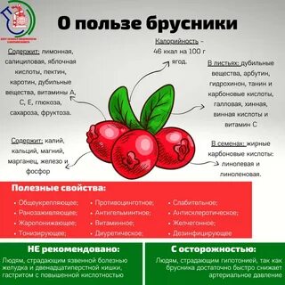 Сколько можно брусники в день