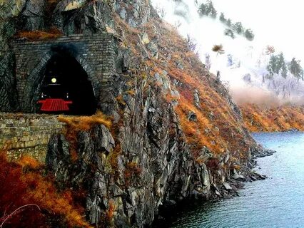 Кругобайкальской железной дорогой