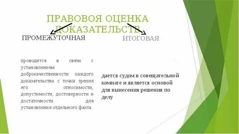 Правовая оценка сделки