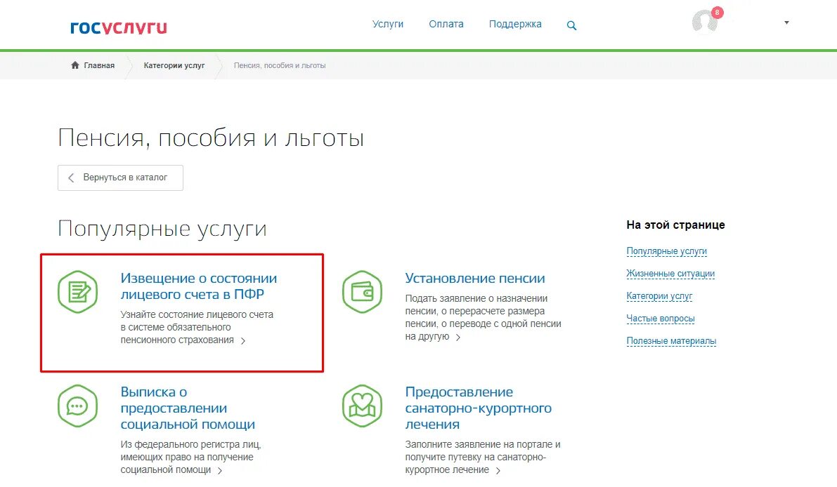 Как узнать в каком я фонде. Лицевой счет в госуслугах. раздел пенсии на госуслугах. как узнать лицевой счет через госуслуги.