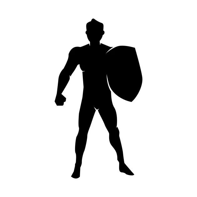 Shield man