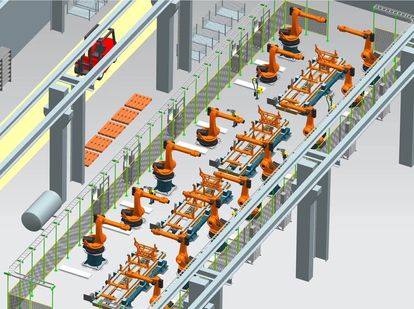 Сборочный конвейер PLC Siemens. Проектирование производственных линий. Проектирование технологической линии. Автоматизация производства. Технологический участок производства