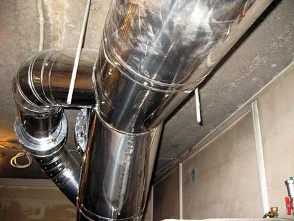 Газоход дымовой трубы
