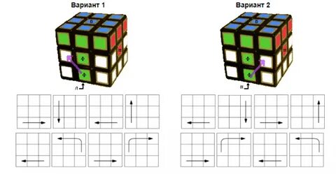 Схема сбора кубика рубика картинки