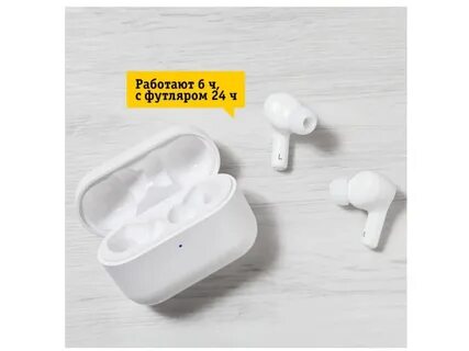 Наушники true wireless honor earbuds x6 white