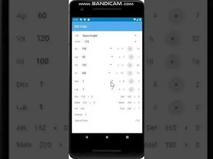 Ragnarok calculator