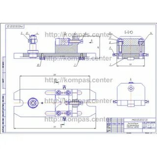 Чертеж фрезерной обработки