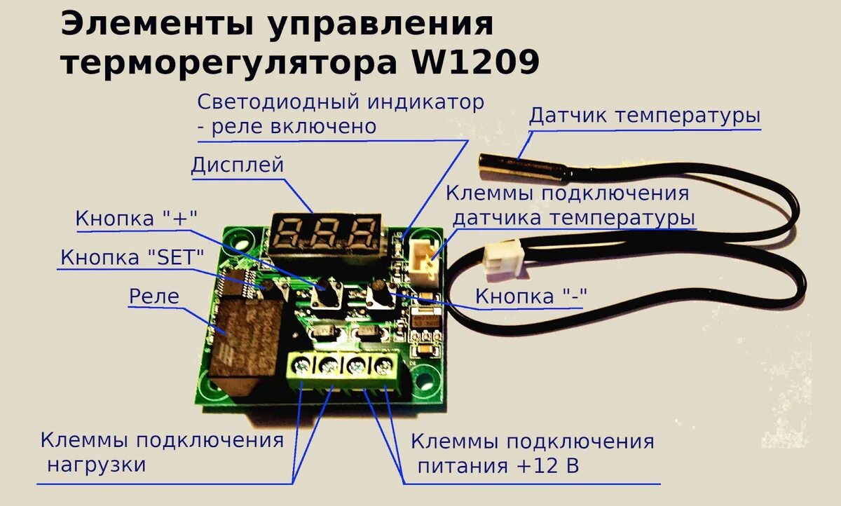 Картинки ТЕРМОСТАТ СВОИМИ РУКАМИ СХЕМА