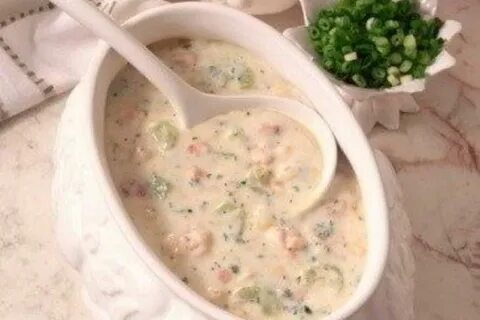 Суп с ржаным хлебом