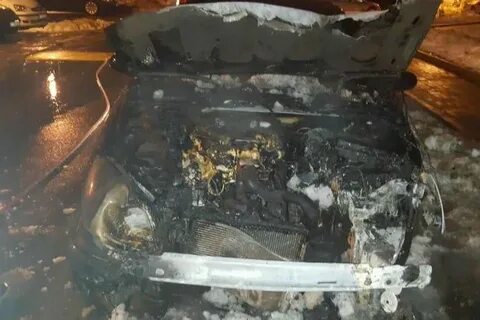 Шевроле сгорел