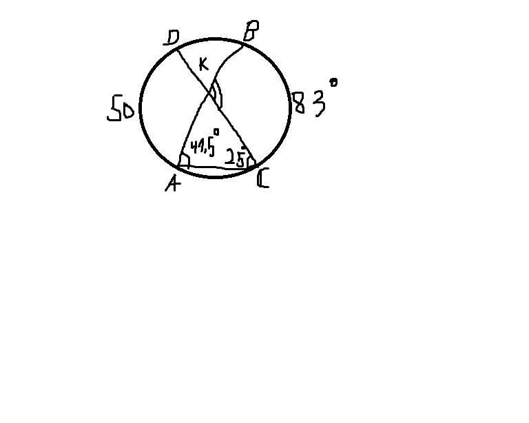 Хорды ab cd пересекаются в точке e. Хорды АВ И CD пересекаются в точке. Хорды км и тр окружности пересекаются в точку а. Дуга равна 50 градусов. Хорда 83 градуса.