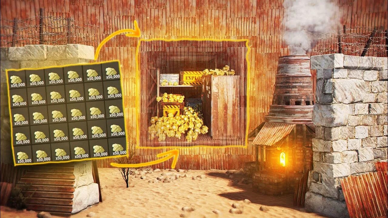 Rust лут