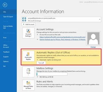 Почему сообщение outlook