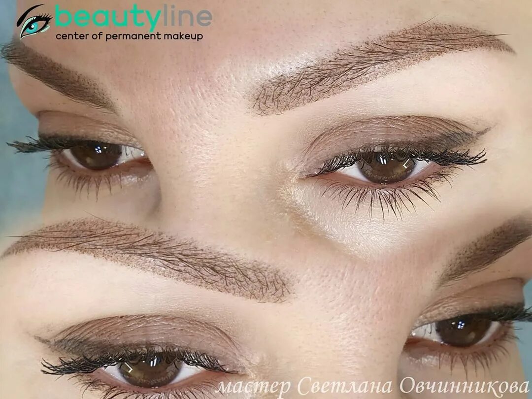окрашивание бровей. коррекция бровей. перманентный макияж саранск. овчинникова светлана саранск брови. перманент бровей с овальным лицом.