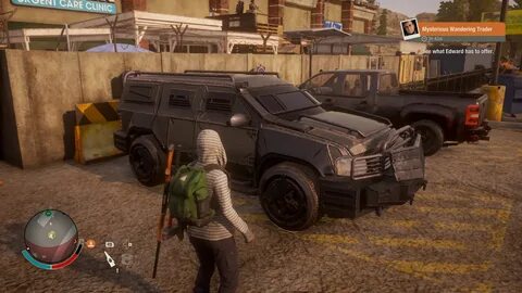 State of decay 2 машины