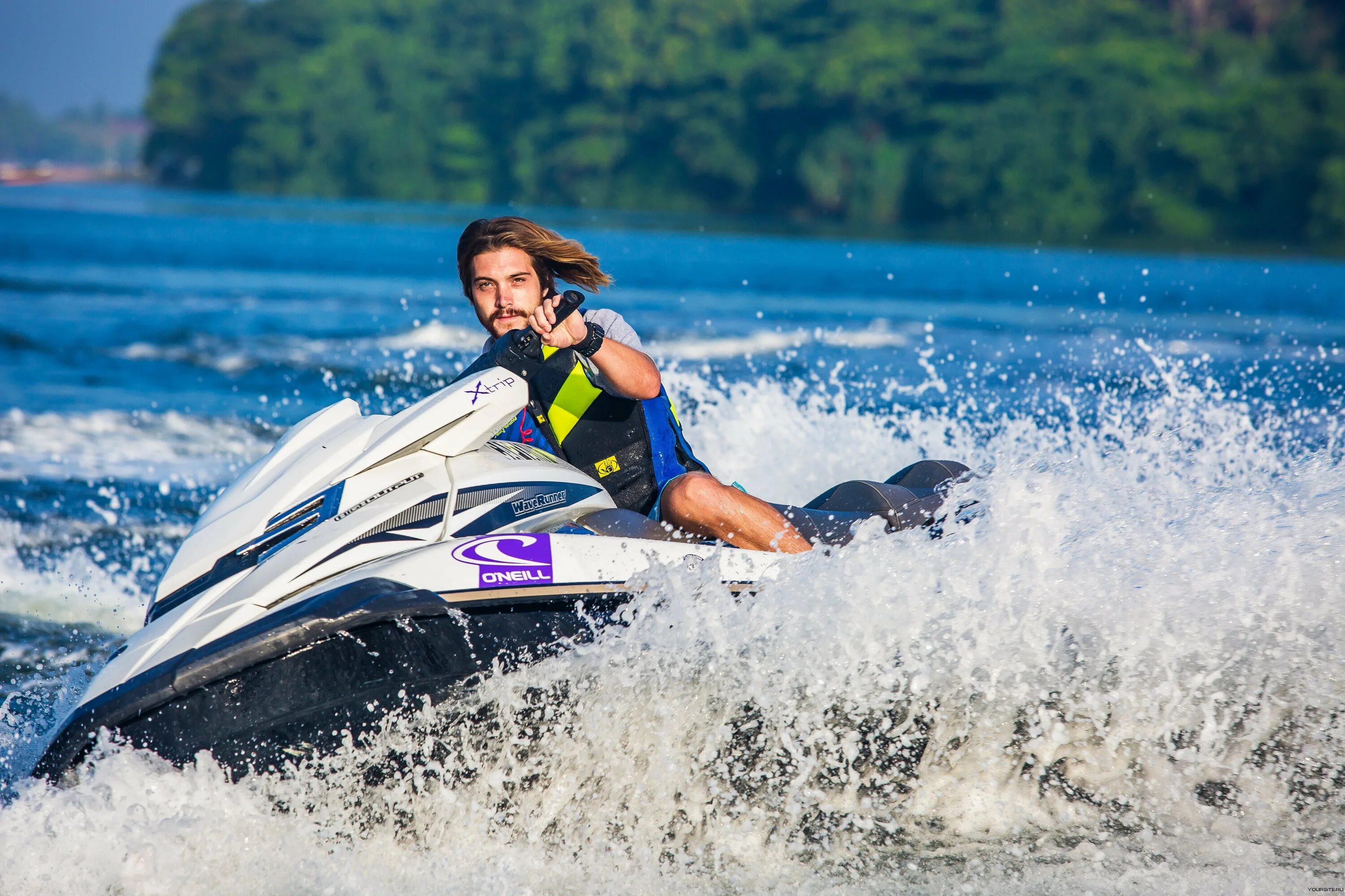 Jet Ski гидроцикл. Гидроцикл Polaris 650.