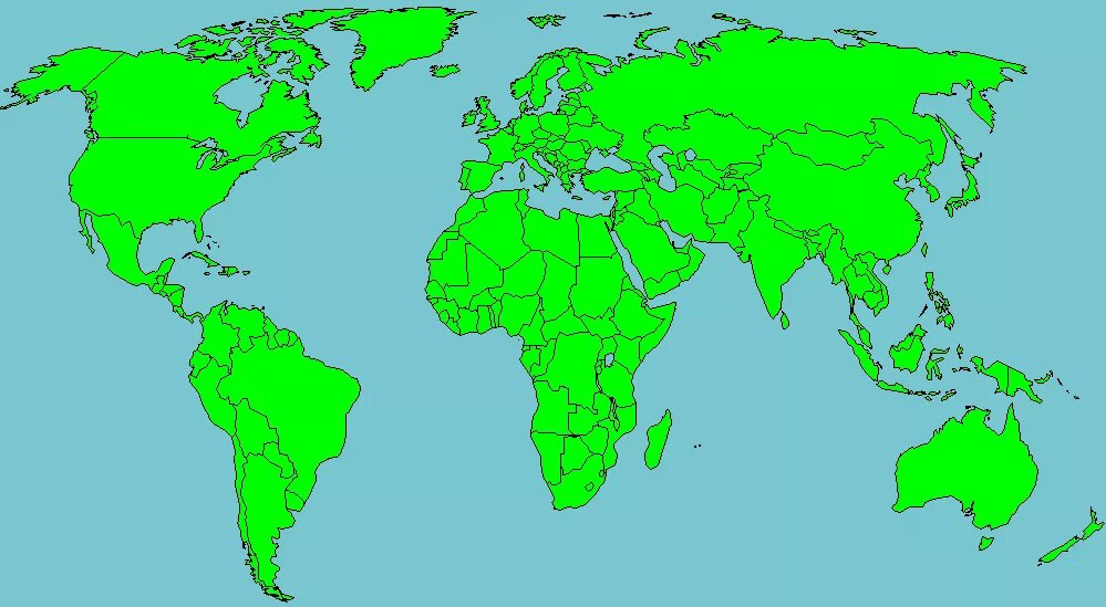 Maps for mapping. Карта мира (зеленая). Карта мира Paint. Политическая карта мира для Paint. Карта мира для пеинта.