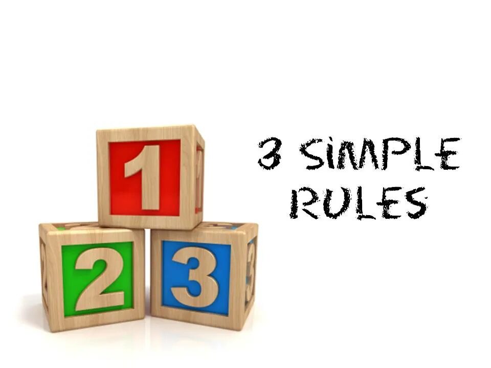 Rule of three. Rule 3. Three simple Rules. Rules 3d надпись. Three Rules of Life.
