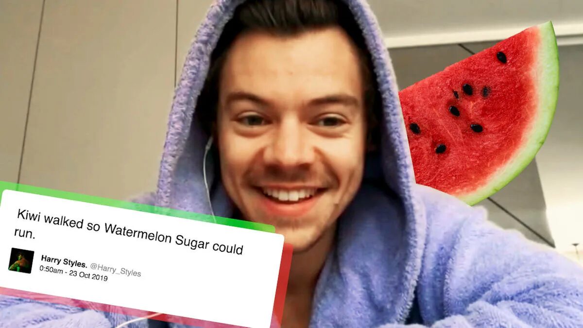 Watermelon dinner in america текст. Watermelon sugar harry. harry styles watermelon sugar обложка.