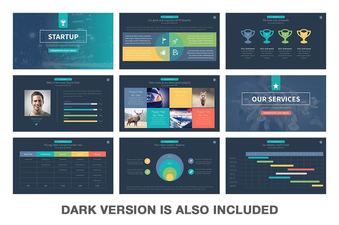 Стильные шаблоны для презентаций powerpoint