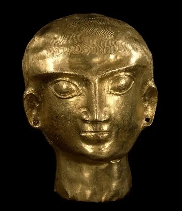 Золотой лоб. Oxus Treasure. Амударьинский клад. Золотая голова. Сокровища британского музея.