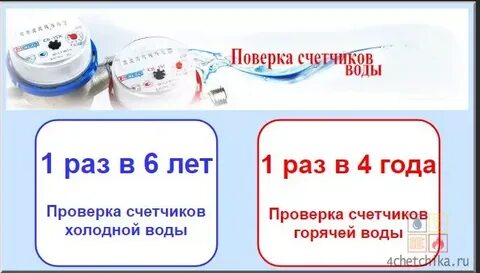 Поверка счетчиков после окончания срока