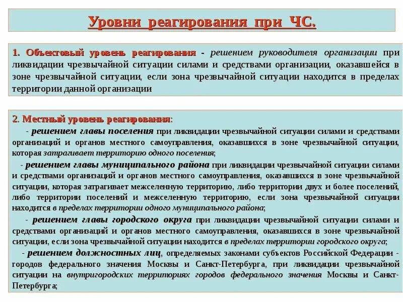 Допускается ли чрезвычайные суды. Уровни реагирования при ликвидации ЧС. Уровни реагирования при введении. Уровни реагирования при введении режима чрезвычайной ситуации. Местный уровень реагирования при введении режима чрезвычайной.