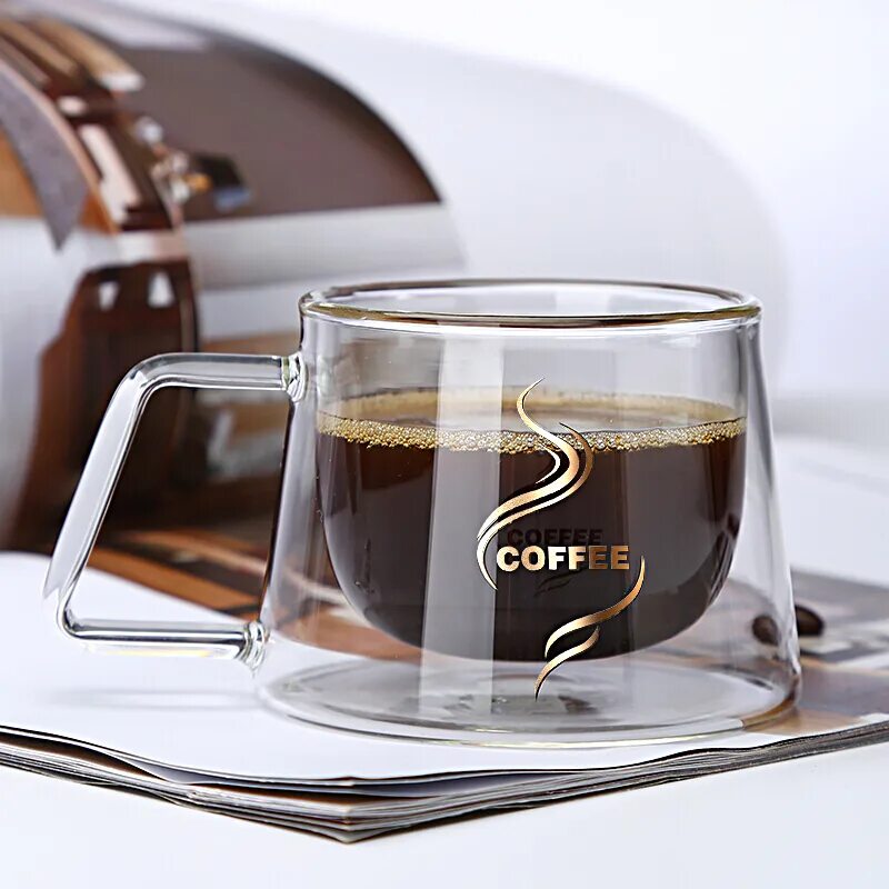 Cnglass с двойными стенками. кофейная кружка с двойными стенками. чашка teco tc-g024. кружка с двойными стенками cappuccino 500мл. Bellavita набор чашек с двойными стенками 2 шт 390 мл.