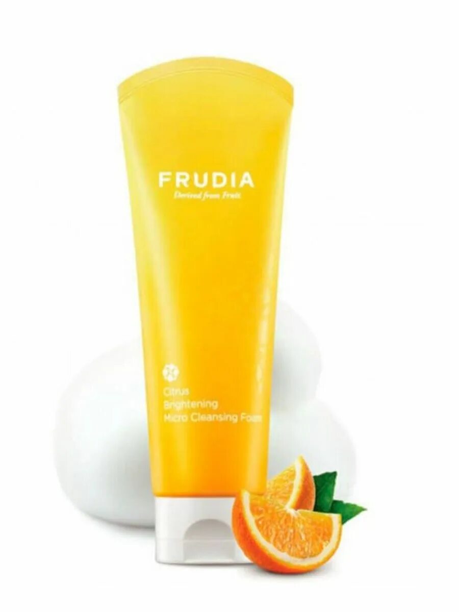 Micro cleanse. Frudia пенка для умывания. Frudia derived from Fruit Citrus Brightening Micro. Микропленка для умывания с цитрусом Frudia. Умывалка с цитрусом.