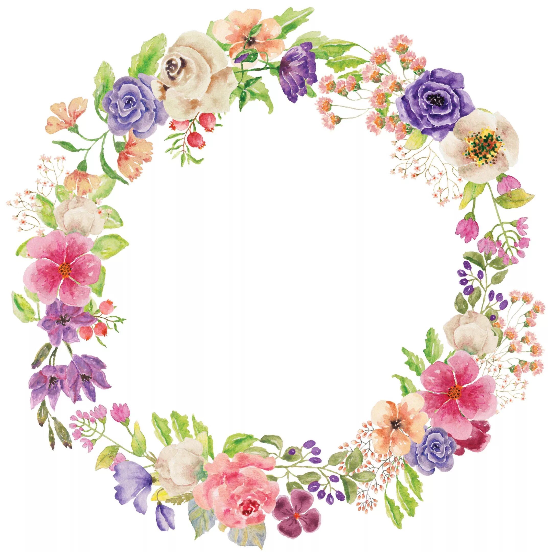 Цветочки по кругу. Круглая рамка с цветами. Flowers circle. Овальная рамка с цветами. Тонкие цветы по кругу.