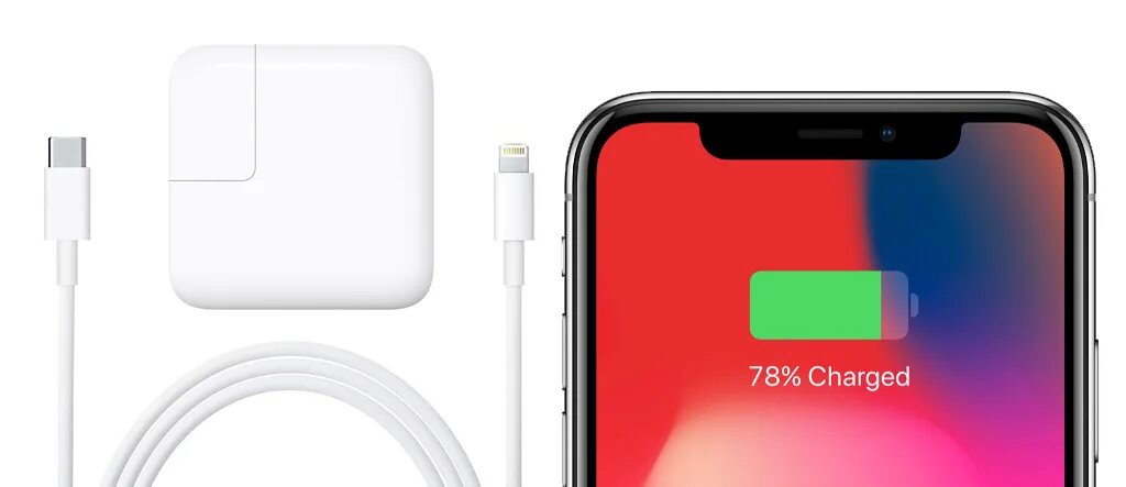 Заряжает ли айфон от айфона. Iphone x Charger. Iphone x зарядка. Фаст чардж айфон. Айфон 8 плюс зарядка в комплекте.