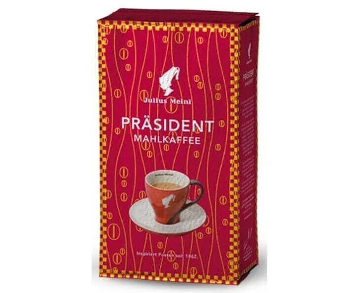 Мелющий кофе julius meinl. Кофе Julius Meinl President в зернах 500 г.