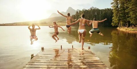Where alec swim in summer