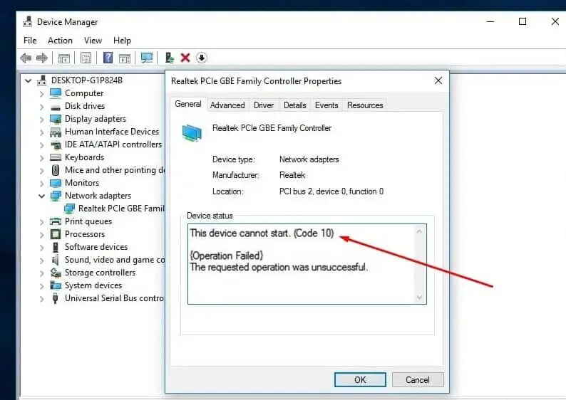 Код 10 адаптер. Драйвер ошибки и код 10. ошибка сетевого драйвера windows 10. ошибка сетевого адаптера 10. start code.