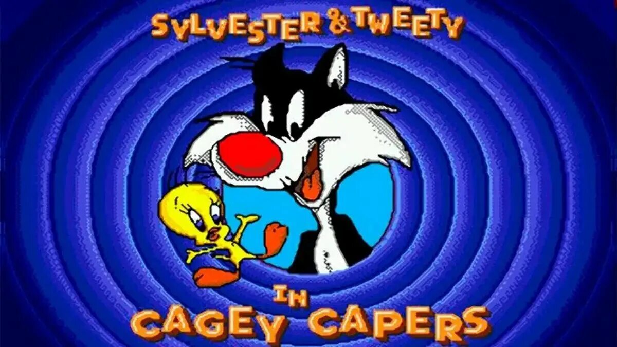 Sylvester and Tweety in Cagey Capers Sega. Sylvester & Tweety in Cagey Capers игра.