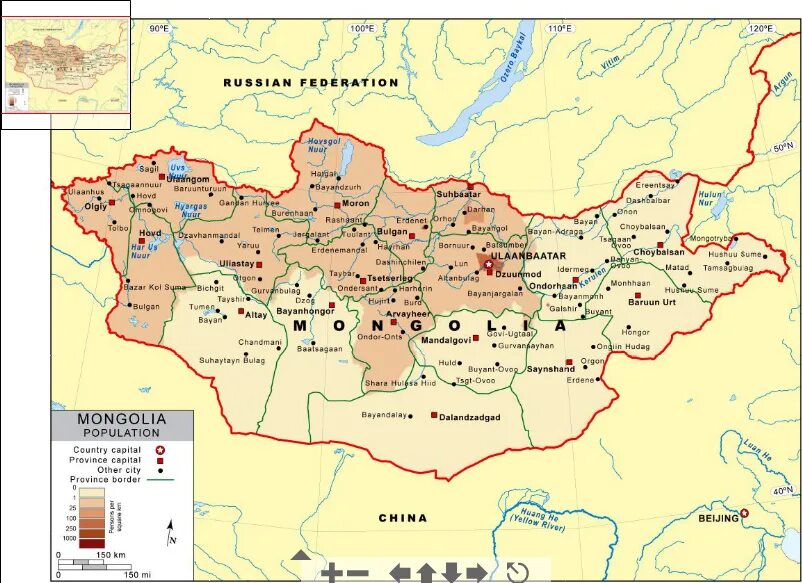 Карта бывшей монголии. Плотность населения Монголии. Карта плотности населения Монголии. Карта густоты населения Монголии. Карта Монголии с провинциями.