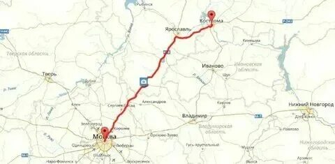 Расстояние от костромы до кирова. Расстояние от костромы до кирова