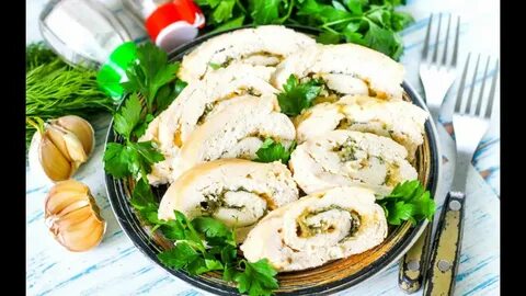 Рулетики с укропом