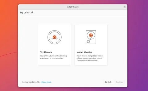 New installer