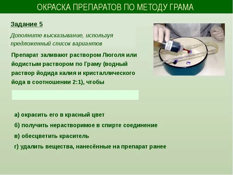 Алгоритм окрашивания