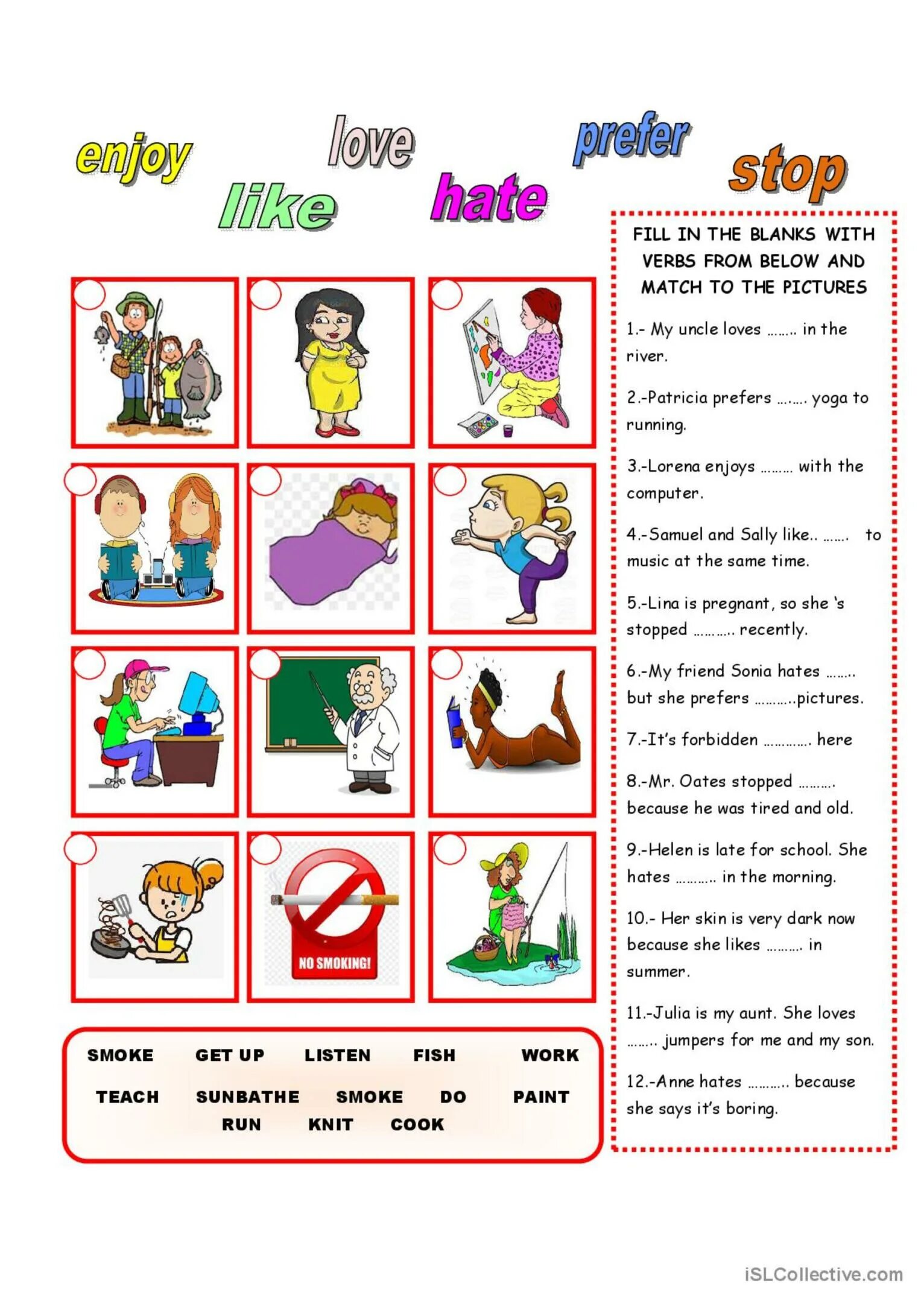 Love like hate worksheets. Like verb ing правило. Грамматика like verb ing. Enjoy like hate ing. Like глагол с ing.