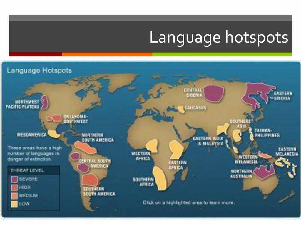 Language location. Disappearing languages. language extinction. endangered languages. dying out language.