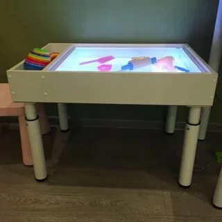 Детские столики с подсветкой