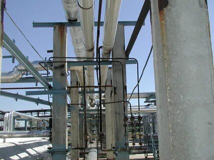 Опоры технологических трубопроводов