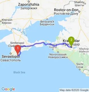 Севастополь краснодар ростов