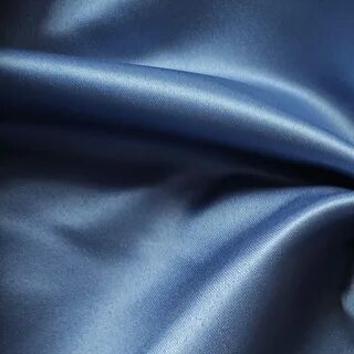 Атлас дюпон "Пыльный синий" 